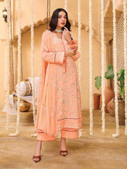 Bahar by LALA Textile Embroidered Swiss Voile Unstitched 3Pc Suit D-07