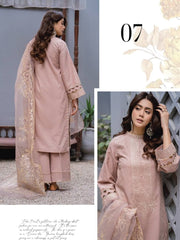 Arzoo by Humdum Unstitched Embroidered Lawn 3Piece Suit D-07