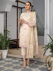 Dastaan by Humdum Unstitched Viscose Karandi 3Pc Suit D-07