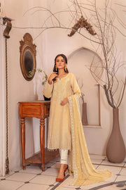 Zarish by Sanam Saeed Unstitched Embroidered Lawn 3Pc Suit D-07
