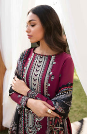 SERAN by Dynasty AFSANAH Unstitched Summer Lawn 3Pc Suit - MAAHRU