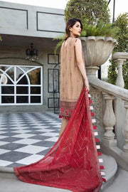 Alizeh Fashion Mahyar Embroidered Festive Chiffon 3PCS Suit D-07 Naurattan - FaisalFabrics.pk