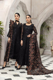 Alizeh Fashion Ik Dastaan Embroidered Chiffon 3Pc Suit D-07 ARMAN