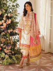RAAYA Embroidered Luxury Lawn Unstitched 3 Piece Suit - BANO