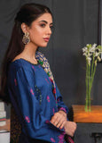 LALA Textiles Brocade Embroidered Woolen Unstitched 3Pc Suit D-07 Clara