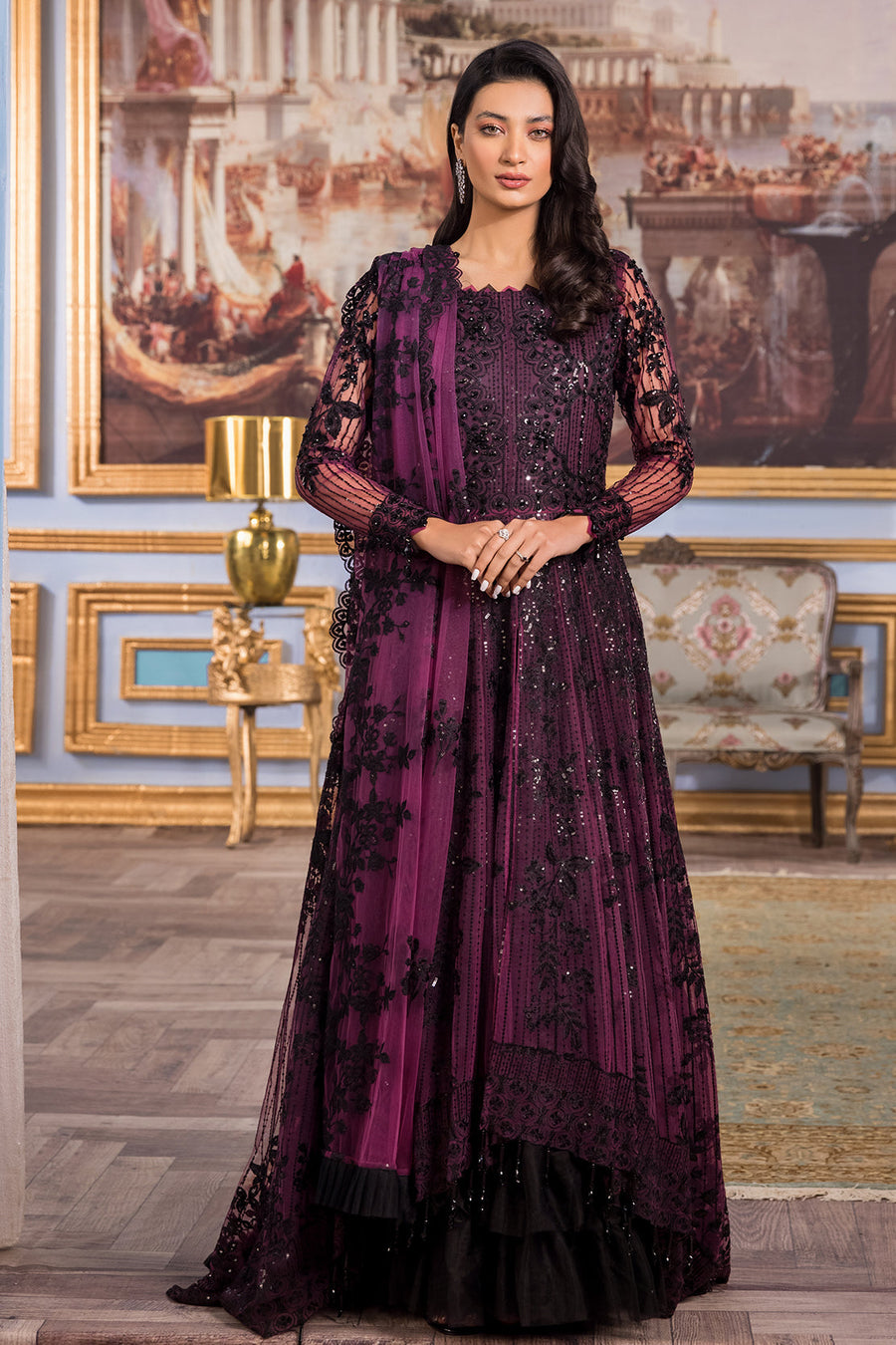 Reign Le Tresor Festive Formals Unstitched 3 Piece Suit LT-07 LEA - FaisalFabrics.pk