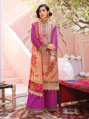 Rang Rasiya Florence Lawn Vol-02 Unstitched 3 Piece Suit Raga FL-07 - FaisalFabrics.pk