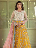 Afrozeh Hayyat Wedding Formals Embroidered 3Pc Suit D-02 Pareesha - FaisalFabrics.pk