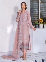 Afsoon by Humdum Embroidered Swiss Lawn Unstitched 3Piece Suit D-08