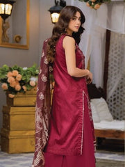 Arzoo by Humdum Unstitched Embroidered Lawn 3Piece Suit D-09