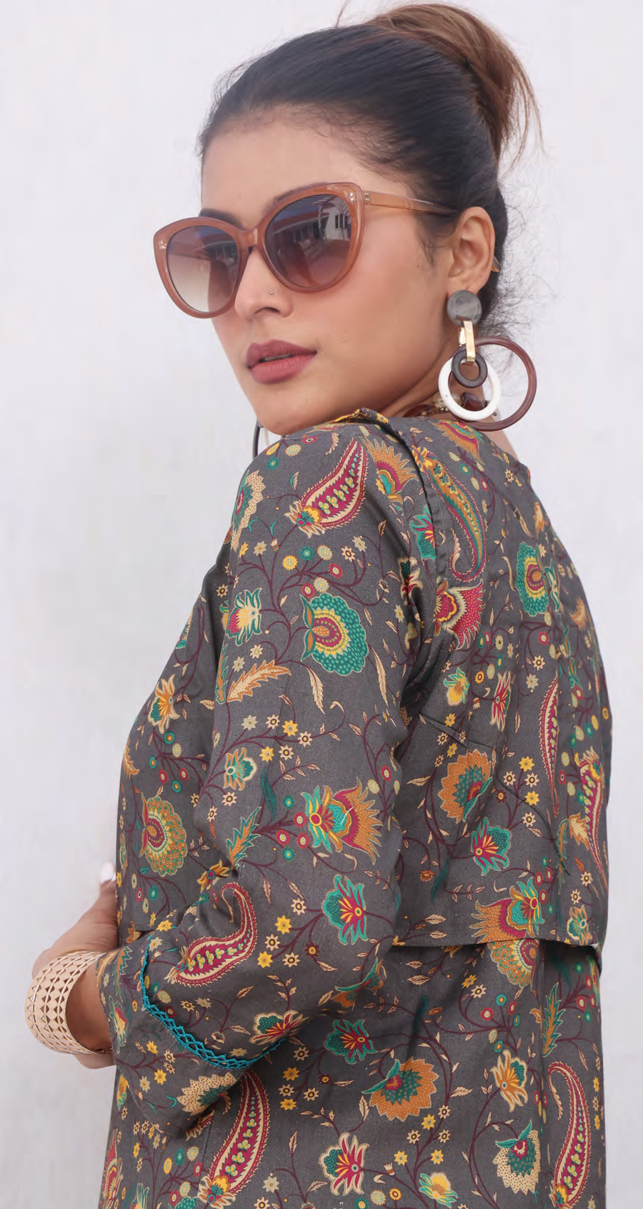Moosa Jee Farooq Textile Izhaan Premium Printed Linen 2Pc Suit D-08
