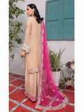 Azal Jaan-e-Adaa Luxury Chiffon Hand Embellished 3pc Suit D-08 Amethyst - FaisalFabrics.pk