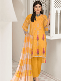 Rashk e Qamar by Riaz Center Unstitched Twilll Digital Linen 3Pc D-08