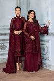 Alizeh Fashion Mah-e-Ru Unstitched Formal 3PC Suit D-08 Lavana