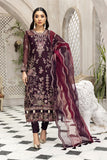 Alizeh Fashion Ik Dastaan Embroidered Chiffon 3Pc Suit D-08 PARIWASH