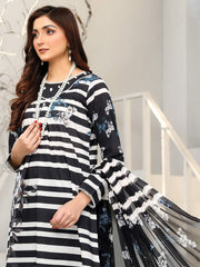 Harnour Vol-02 by Al-Kareem Fabrics Printed Lawn 3 Piece Suit D-08