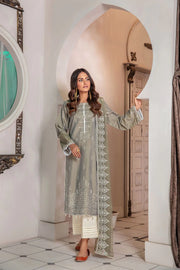 Zarish by Sanam Saeed Unstitched Embroidered Lawn 3Pc Suit D-08