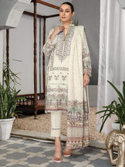 Dastaan by Humdum Unstitched Viscose Karandi 3Pc Suit D-08