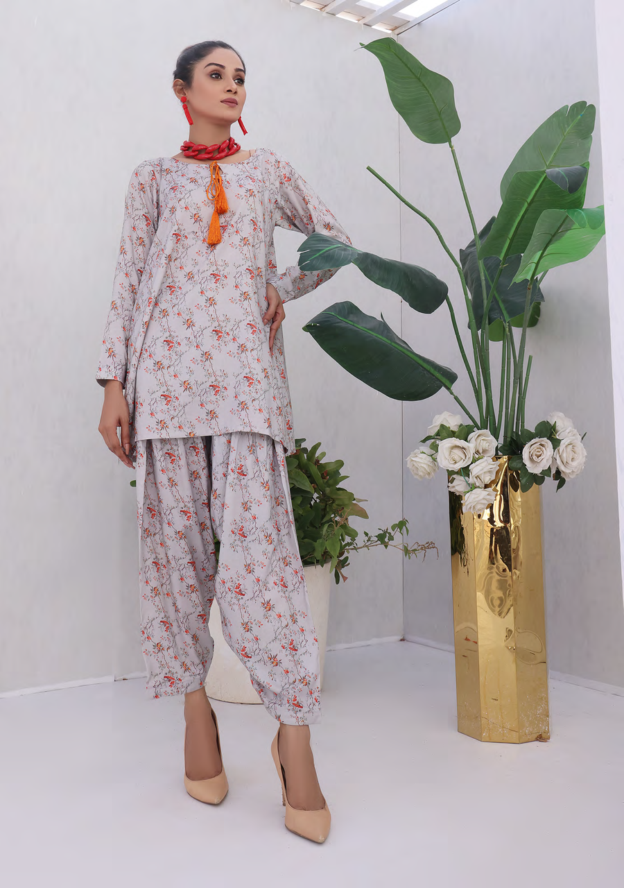 Moosa Jee Farooq Textile Izhaan Premium Printed Linen 2Pc Suit D-09