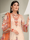 Rashk e Qamar by Riaz Center Unstitched Twilll Digital Linen 3Pc D-09