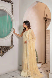 Zarish by Sanam Saeed Unstitched Embroidered Lawn 3Pc Suit D-09