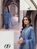 Riaz Arts Zarki's Classic Lawn Unstitched Embroidered 3Pc Suit D-09