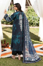 SERAN by Dynasty AFSANAH Unstitched Summer Lawn 3Pc Suit - KAAVISH