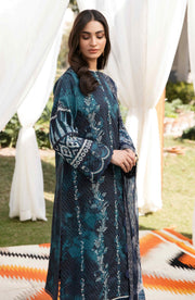 SERAN by Dynasty AFSANAH Unstitched Summer Lawn 3Pc Suit - KAAVISH