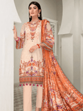 Rashk e Qamar by Riaz Center Unstitched Twilll Digital Linen 3Pc D-09