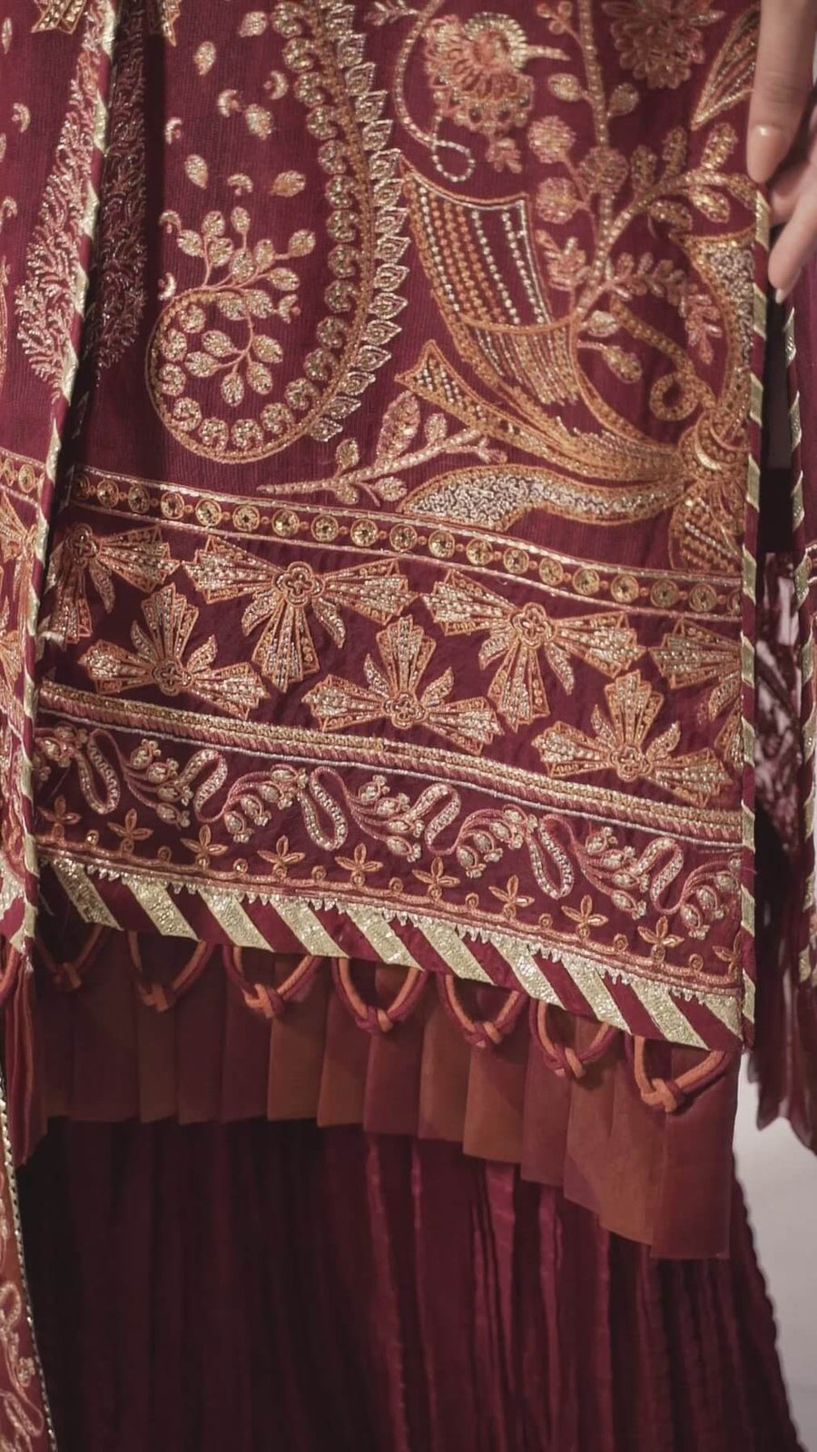 Jazmin Iris Luxury Formal Khaadi Net Unstitched 3PC Suit D-09 ALOHA - FaisalFabrics.pk