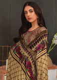 LALA Textiles Brocade Embroidered Woolen Unstitched 3Pc Suit D-09 Helena