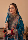 Afrozeh Gul Bahar Festive Eid Lawn Unstitched 3 PCS Suit D-09 Mah Mir - FaisalFabrics.pk