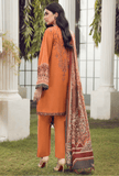 SERAN Blossoms Unstitched Printed Khaddar Slub 3Pc Suit D-10 Tulip