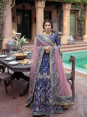 Afrozeh Hayyat Wedding Formals Embroidered 3Pc Suit D-03 Anoush - FaisalFabrics.pk