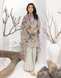 Puri Fabrics Flora Printed & Embroidered Swiss Lawn 3 Piece Suit D-10