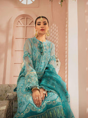 AIK Atelier Mystique Organza and Tulle Embroidered 3 Piece Suit Look-10 - FaisalFabrics.pk