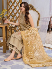 Arzoo by Humdum Unstitched Embroidered Lawn 3Piece Suit D-10