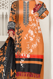 Rashk e Qamar by Riaz Center Unstitched Twilll Digital Linen 3Pc D-10