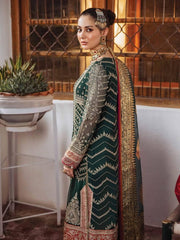 Afrozeh Shehnai Wedding Formals Embroidered 3Pc Suit D-10 Raatkumari - FaisalFabrics.pk