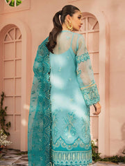AIK Atelier Mystique Organza and Tulle Embroidered 3 Piece Suit Look-10 - FaisalFabrics.pk