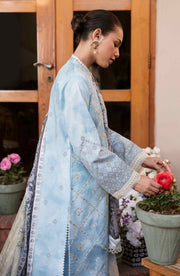 SERAN by Dynasty AFSANAH Unstitched Summer Lawn 3Pc Suit - FASANA