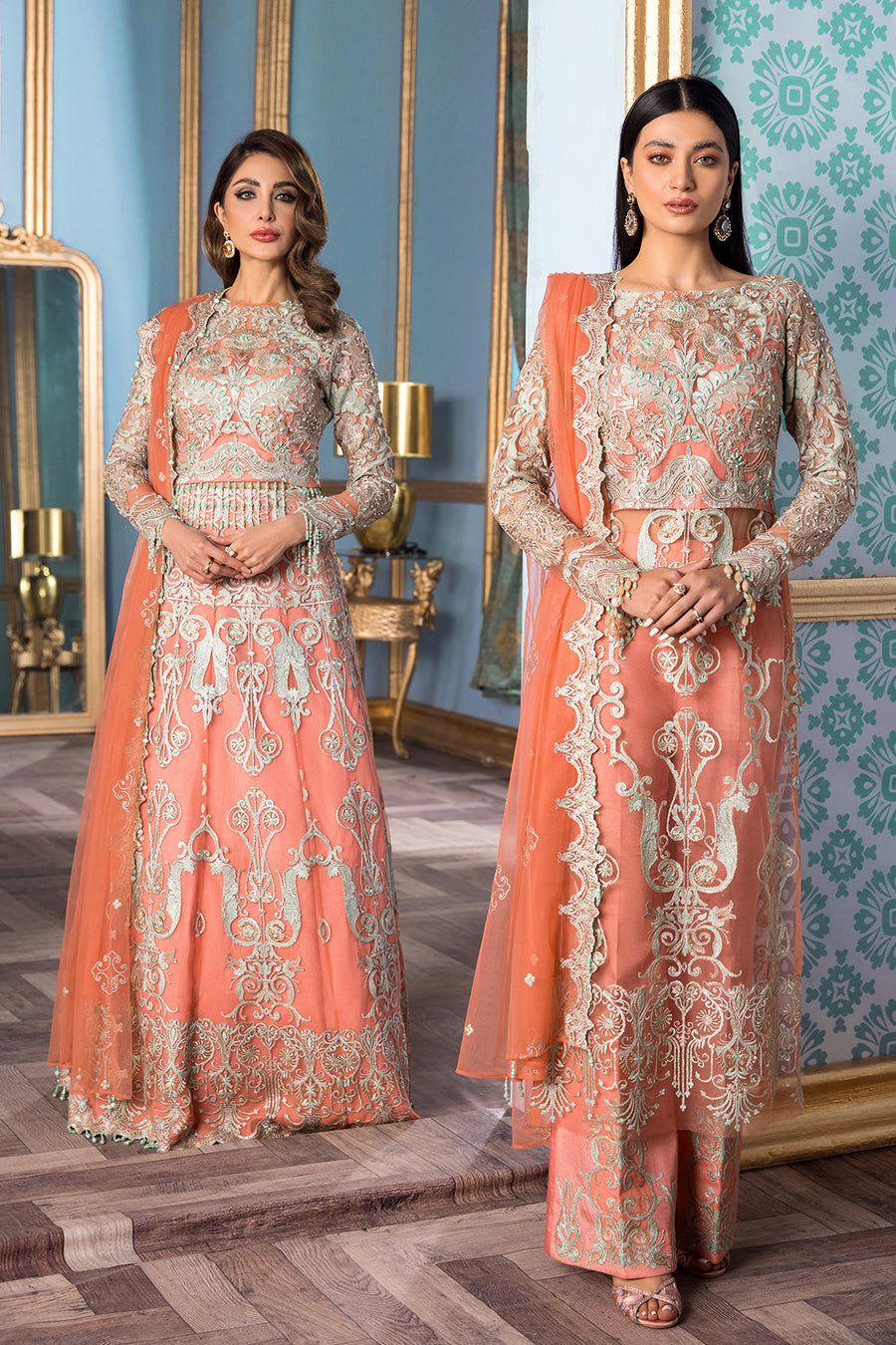 Reign Le Tresor Festive Formals Unstitched 3 Piece Suit LT-10 SOPHIE - FaisalFabrics.pk