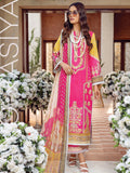 Rang Rasiya Florence Luxe Festive Lawn Unstitched 3 Piece Suit D-10 - FaisalFabrics.pk