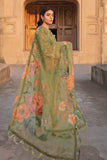 Cross Stitch Mehrbano Premium 3Pc Lawn Suit D-11 AMBIENT BLISS