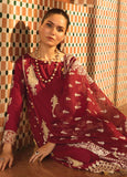Rang Rasiya Zinnia Embroidered Linen Unstitched 3pc Suit D-11 Grace - FaisalFabrics.pk