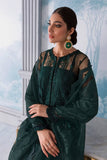 Jazmin Iris Luxury Formal Net Unstitched 3PC Suit D-11 GREEN SPARK - FaisalFabrics.pk
