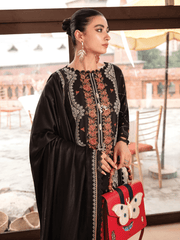Rang Rasiya Premium Winter Unstitched Linen 3Pc Suit D-11 SNOW DROP