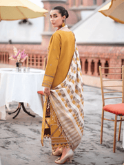 Rang Rasiya Premium Winter Unstitched Linen 3Pc Suit D-12 OLIVIA
