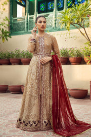 Alizeh Fashion Shahtaj Formal Wedding Embroidered 3PC Suit D-12 Aangan - FaisalFabrics.pk