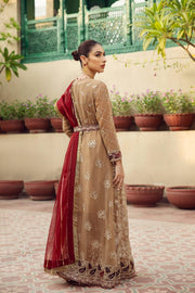 Alizeh Fashion Shahtaj Formal Wedding Embroidered 3PC Suit D-12 Aangan - FaisalFabrics.pk